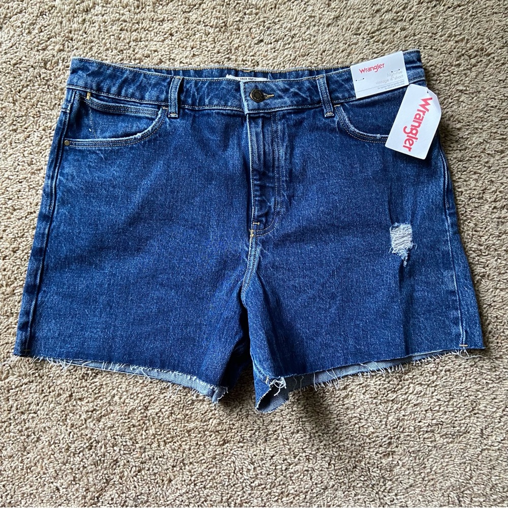 Wranglers jean shorts brand new
